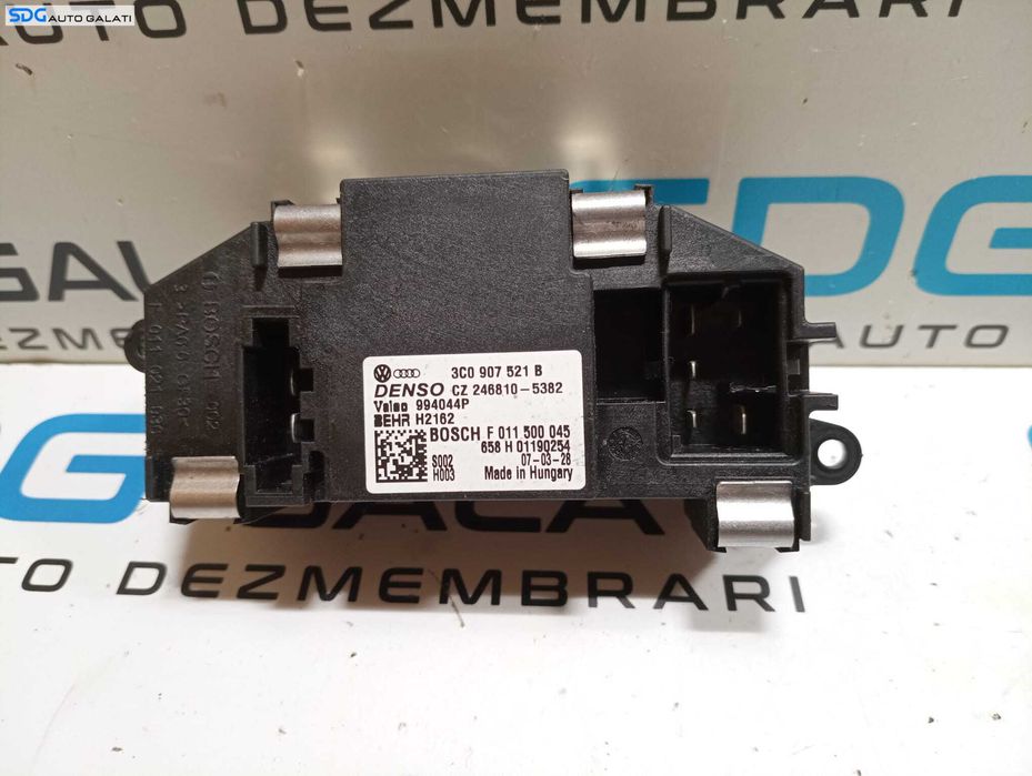 Releu Rezistenta Aeroterma Bord Habitaclu Seat Altea 2004 - 2010 Cod 3C0907521B [M7259]