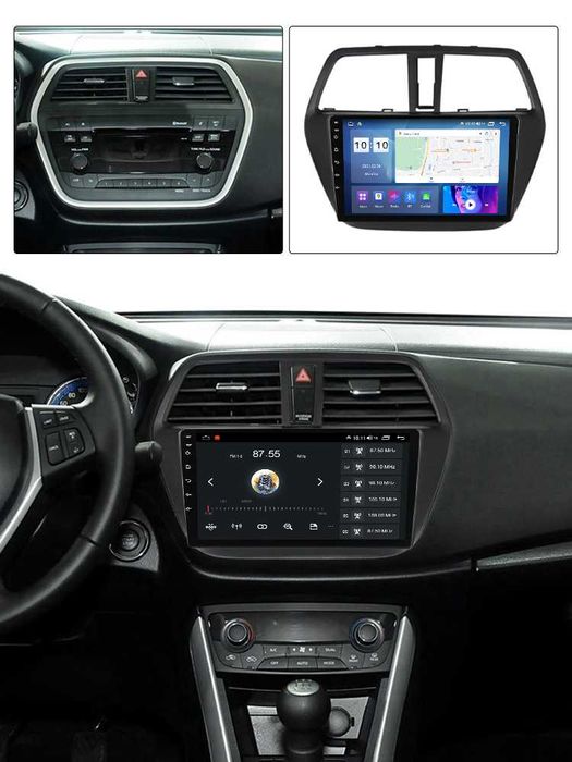 Navigatie Android 14 Suzuki S-Cross 2012 - 2020 1/8 Gb CarPlay +CAMERA
