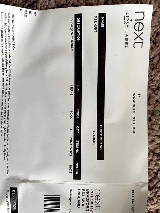 Бели дамски маратонки Superga номер 42