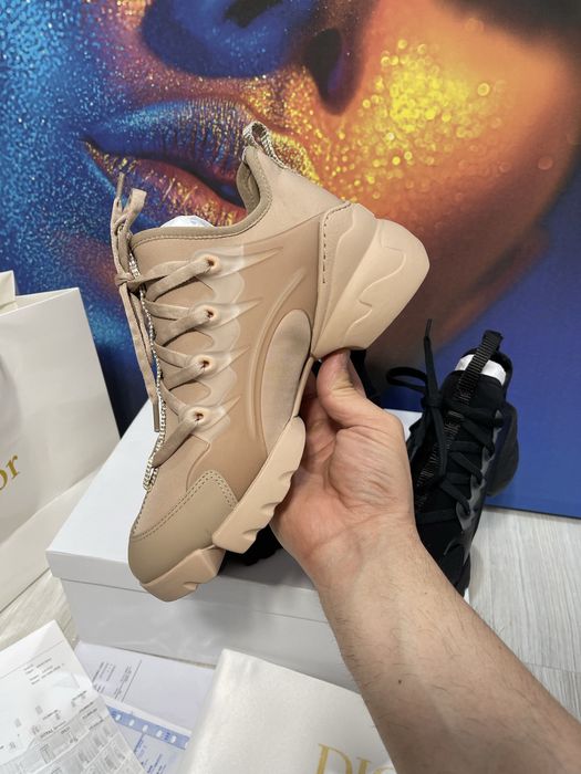 Adidasi Dior D-Connect piele naturala Full Box colectie noua
