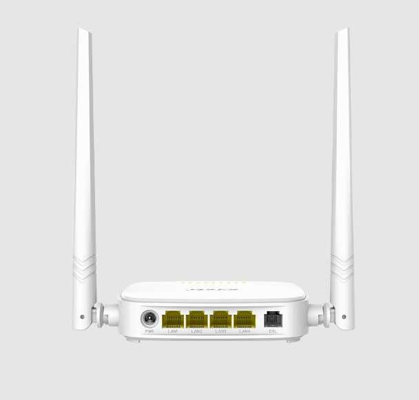Рутер Tenda D301 V4 300mbps ADSL2+, Wi-Fi модемен