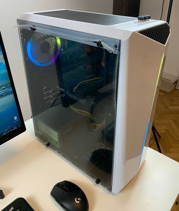 PC Gaming i7-10700F + RTX 2060 + Monitor LG 27” QHD - Stare impecabilă