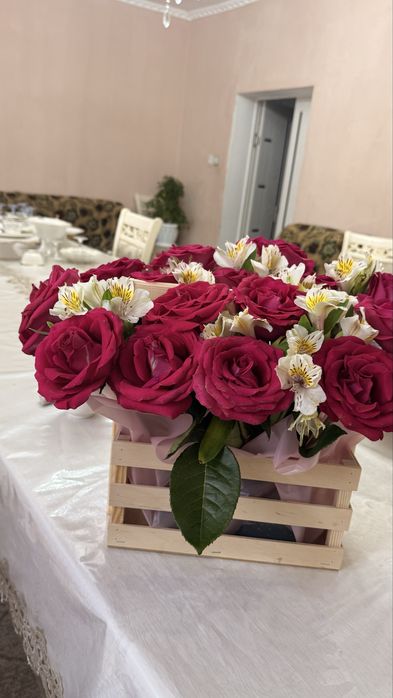 Роза цветы Роза гүлдері сатылады