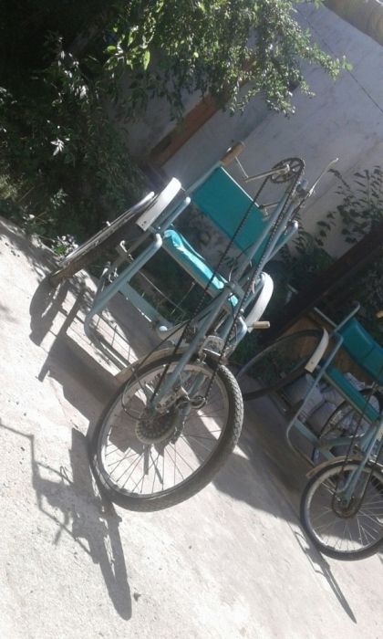 Велосипед с ручным приводом