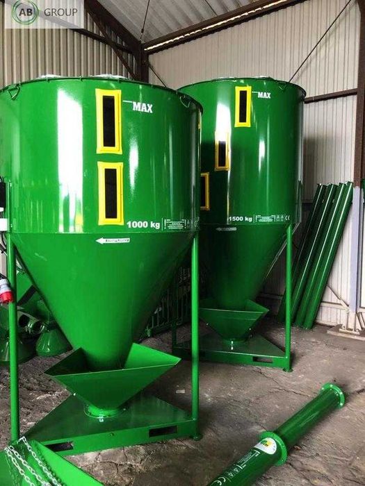 Amestecator furaje 1000 kg, volum 1840 l, M-ROL, Polonia Livrare rapidă NOU Garanție 24 luni