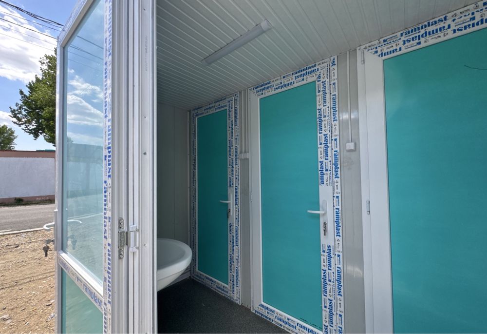 Vand containere modulare standarde tip vestiar , birou , grup sanitar