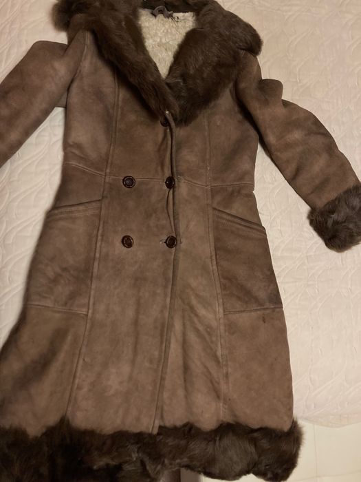 Дамски кожух естествена кожа