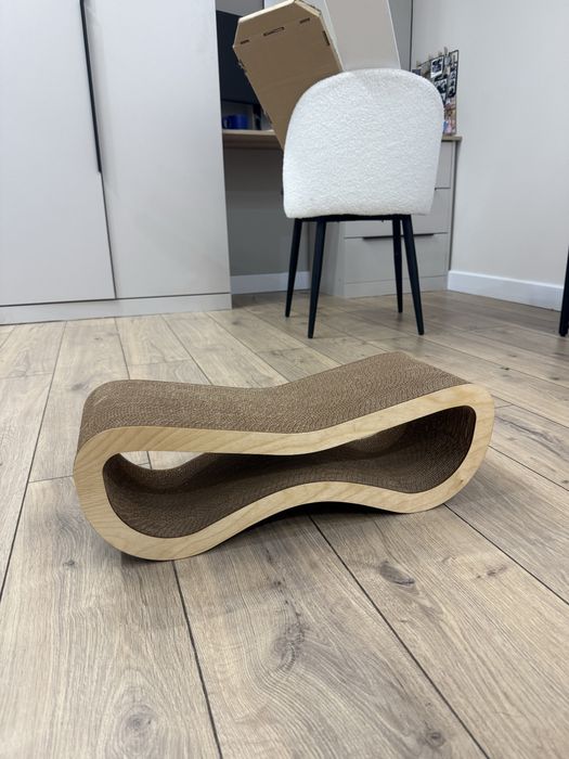 Когтеточка лежанка картонная