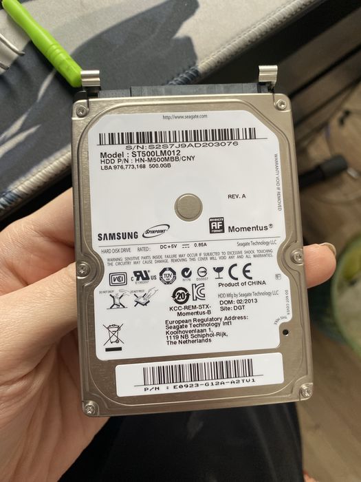 Внешний диск transcend