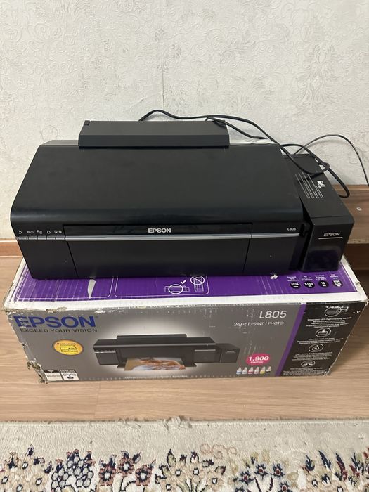 Оригинальный принтер Epson L805. С коробкой