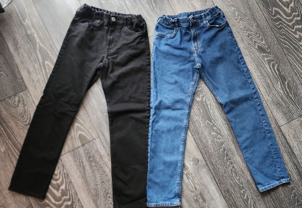 Ново камуфлажно яке Decathlon, дънки и суитчър H&m 12-13год