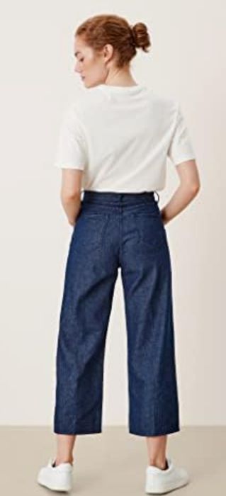 Zara-широки дънкови панталони, "culotte" или "wide leg"