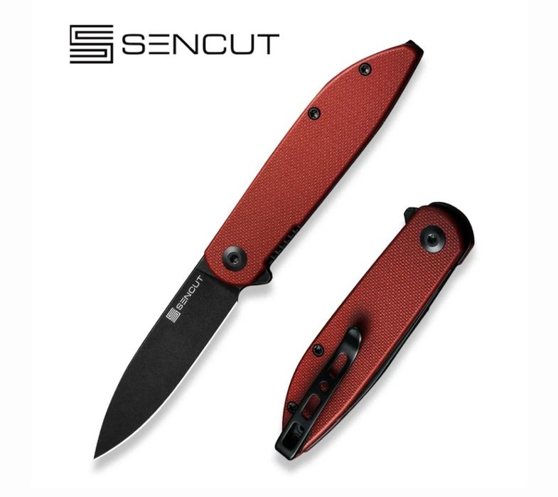 Джобен сгъваем нож титан  WE Knife Smooth Sentinel WE20043-6 от титани