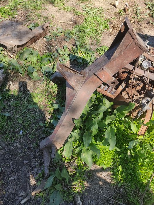 Советская роторная косилка