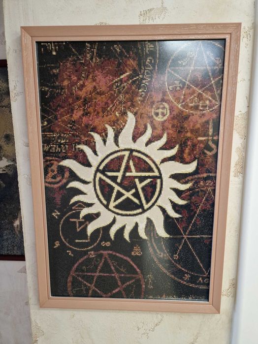 Свръхестествено / Supernatural диамантени гоблени, завършени