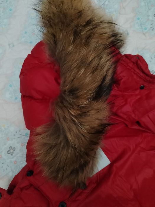 Пуховик теплый на 5-6 лет