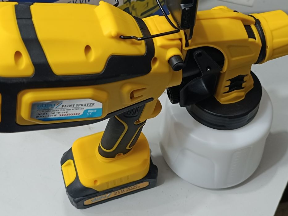 Краскопульт аккумуляторный пульверизатор