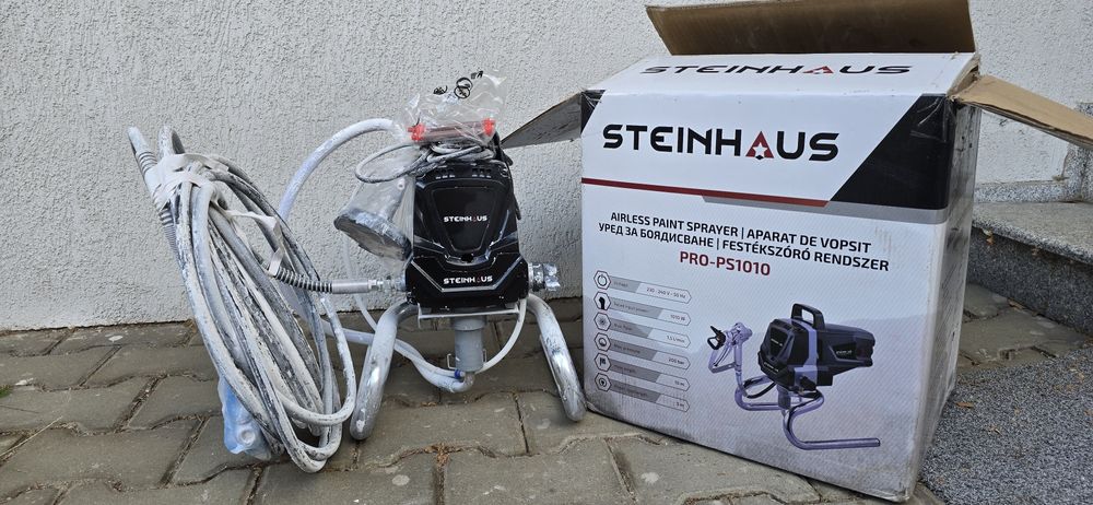 Pompa de vopsit airless semiprofesional Steinhaus PRO-PS1010, 1010 W,