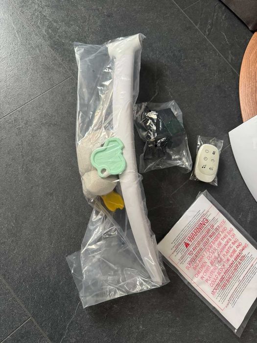 Електрическа люлка Cangaroo - Triumph, сива