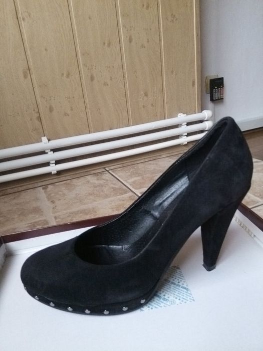 Pantofi dama piele întoarsă mărimea 37