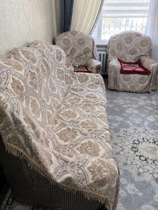 Диван бу с креслом