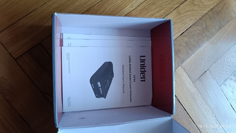 Detector radar Uniden DFR8 DFR9 GPS oled color