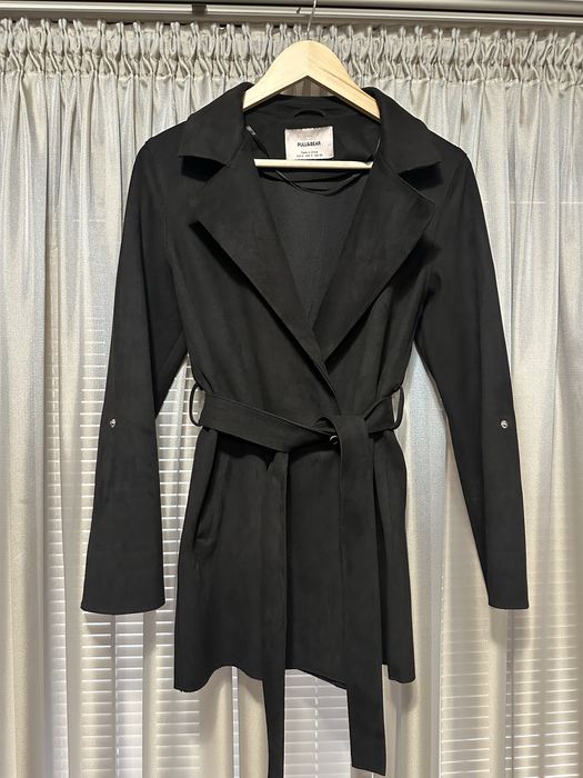 Дамско велурено палто