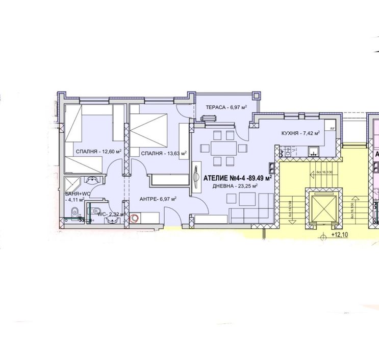 Продава се Тристаен апартамент в Хасково, Куба - 101 кв.м за 755 €/кв.м - Снимка #1