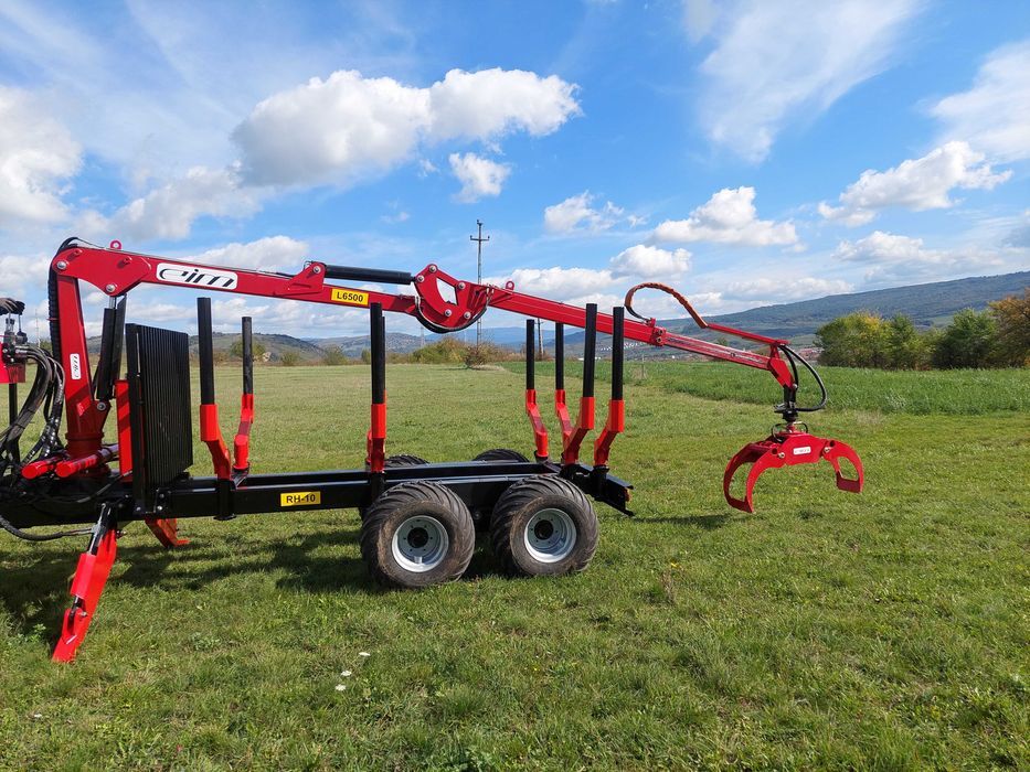 remorca forestiera de 12 tone