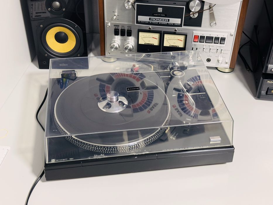 Pick-up SANYO TP1012UM,Japan,doză AKG P7E cu ac AKG X6E,direct drive