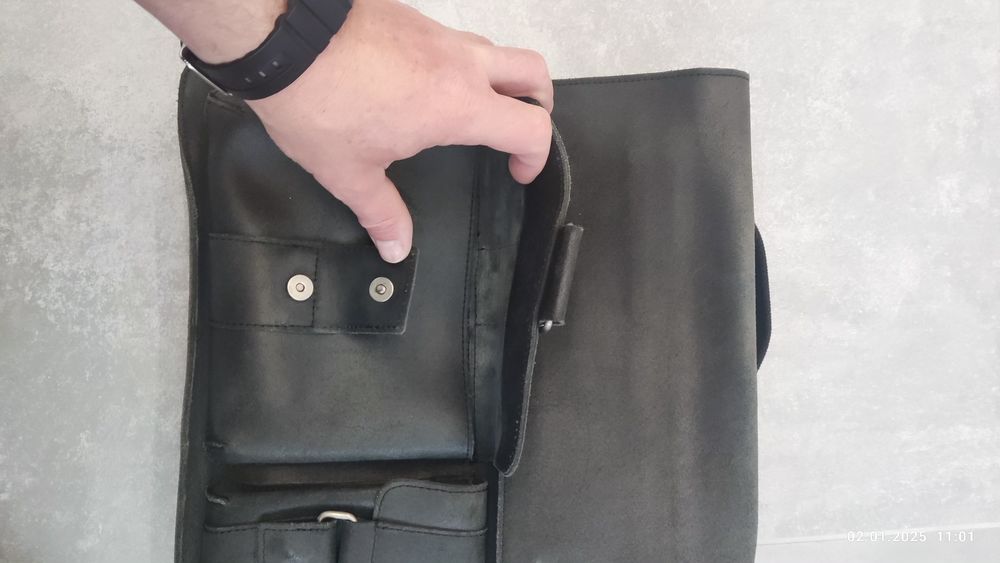 Чанта през рамо "Jost"  100% leather