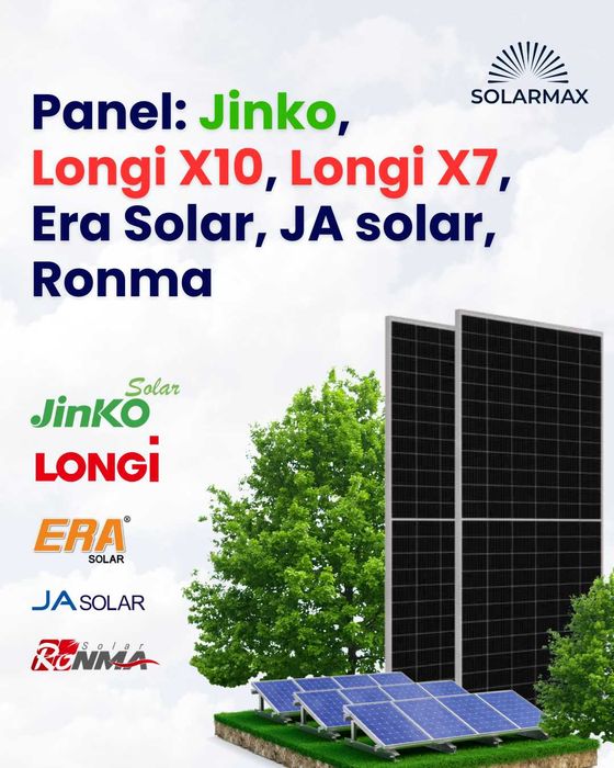 Jinko, Longi, Era Solar, Ronma, JA solar