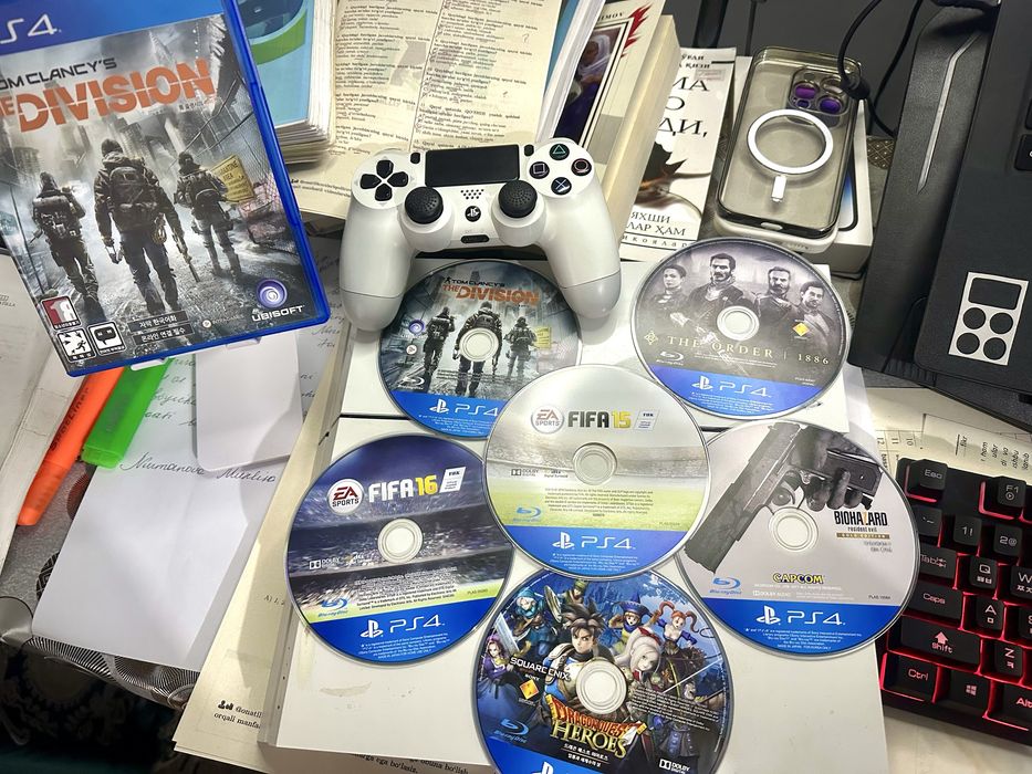Sony Playstation 4 disklari bilan | Плайстатион 4
