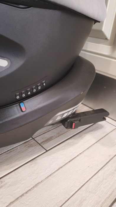 Joie scaun auto I-Spin rotativ 360 E pentru 61-105 cm, Gray Flannel