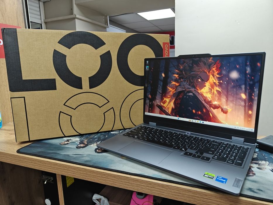 Игровой Lenovo LOQ RTX 5050 / 16GB / 144Hz - мощный и быстрый