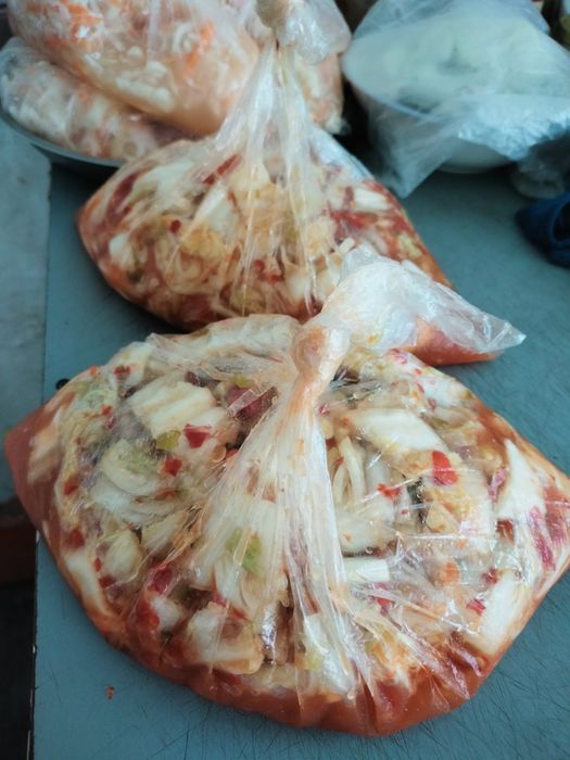 Кобра свежеприготовленая,капуста