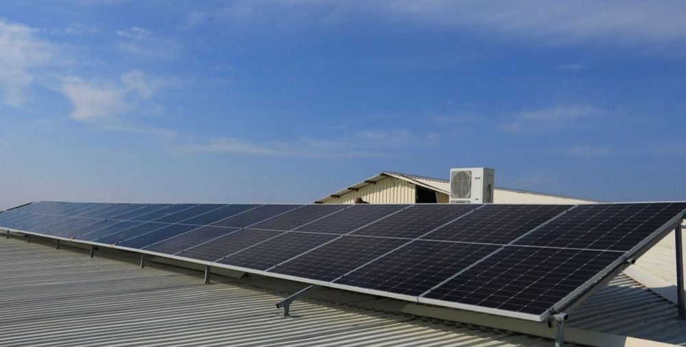 Установка Солнечный Панели Куйош Станция Сетевой КВт Инвертор HUAWEY.