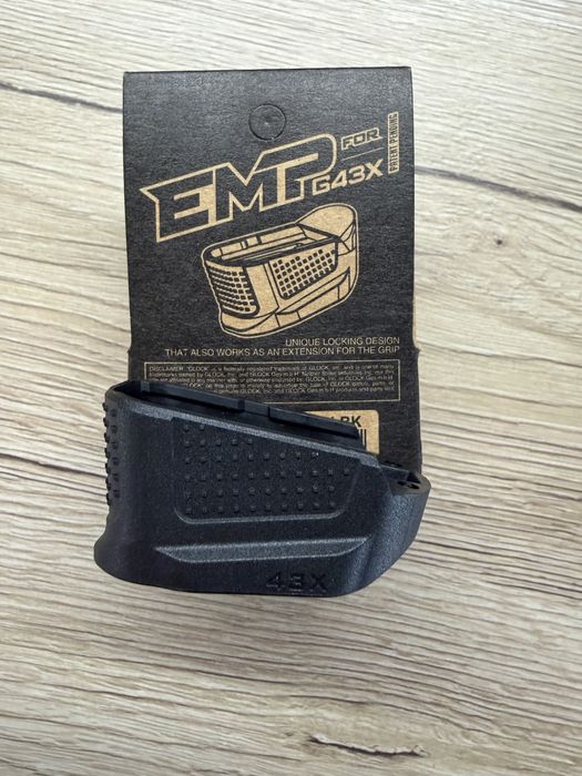 НОВА! Капачка за пълнител +2 на Глок / Glock 43X