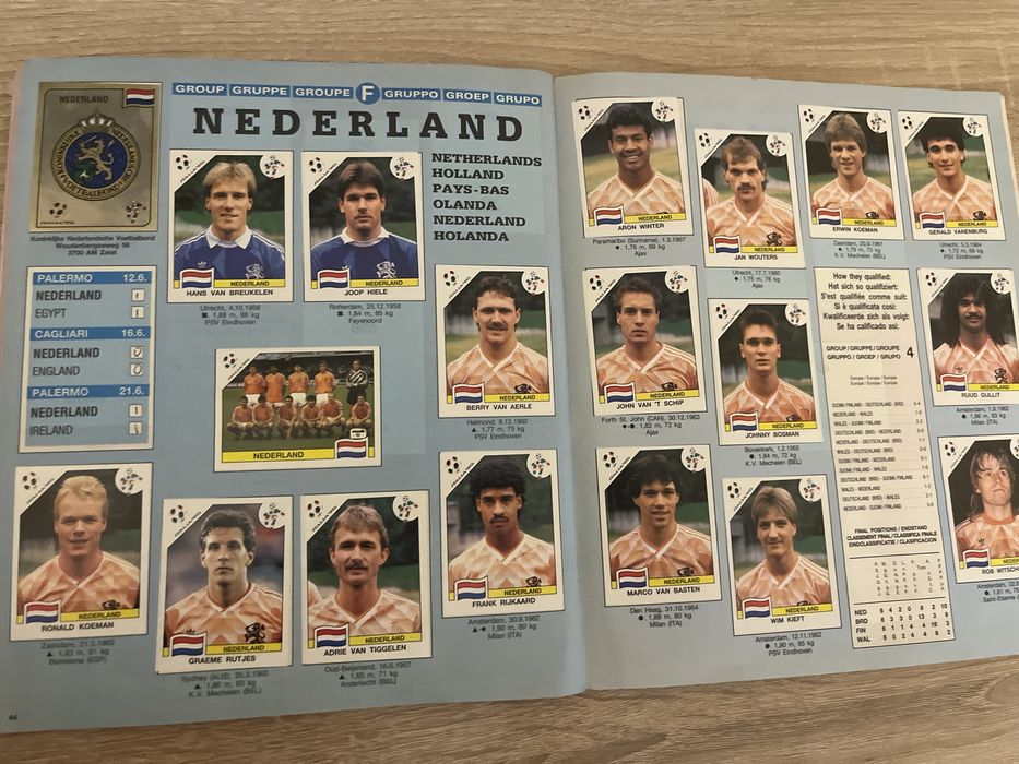 Албум на Panini FIFA WORLD CUP 1990