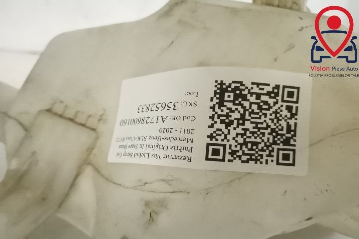 Rezervor Vas Lichid Strop Gel Parbriz Original In Stare Buna Mercedes-