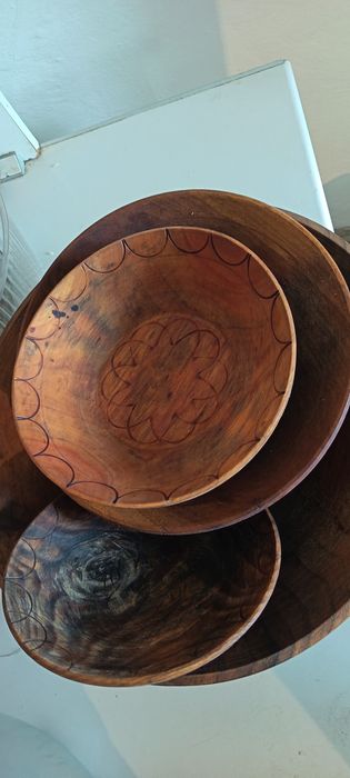 Деревянная посуда давних времён.