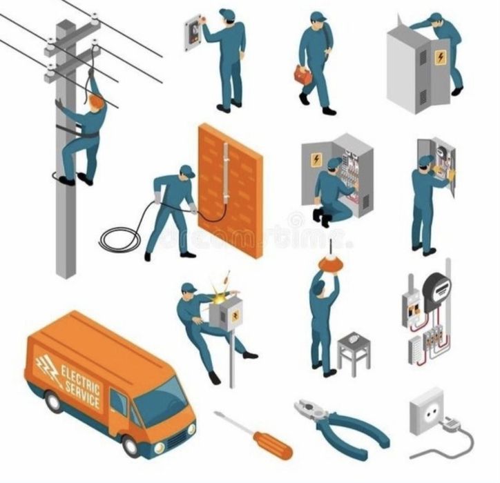 Услуга Электрика 24/7