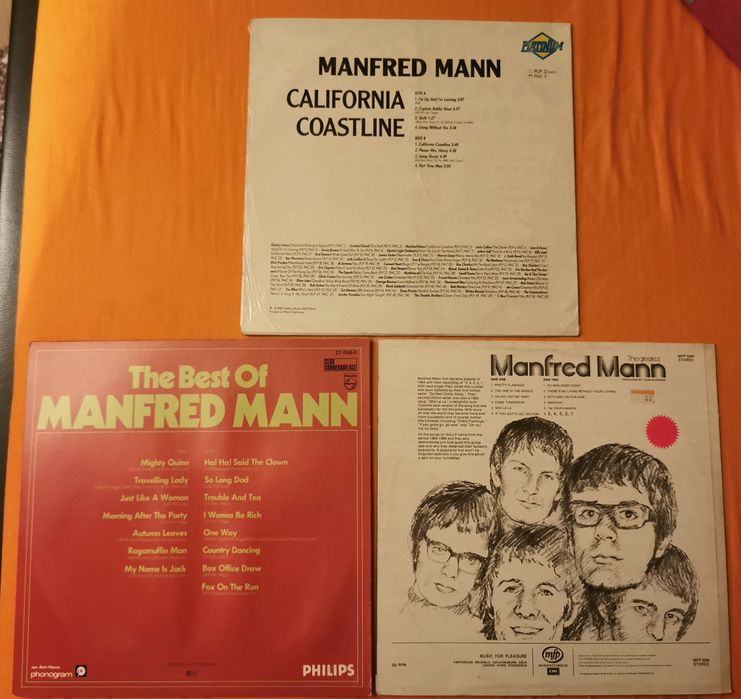 3 discuri vinyl Manfred Mann