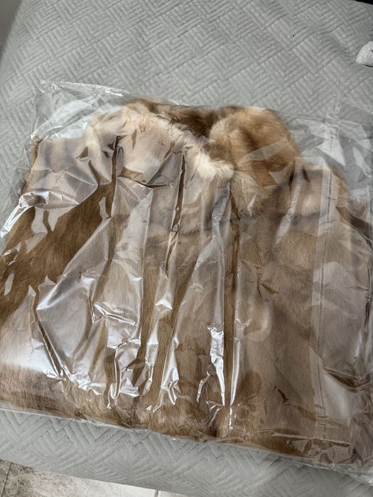 Манишка из норки.