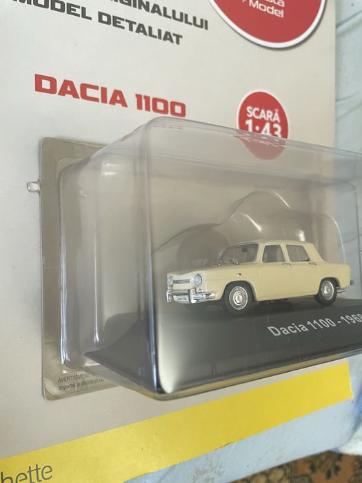 Machetă Dacia 1100 scara 1/43 ( ediție de test)