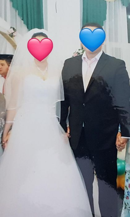 Свадебное платье классическое