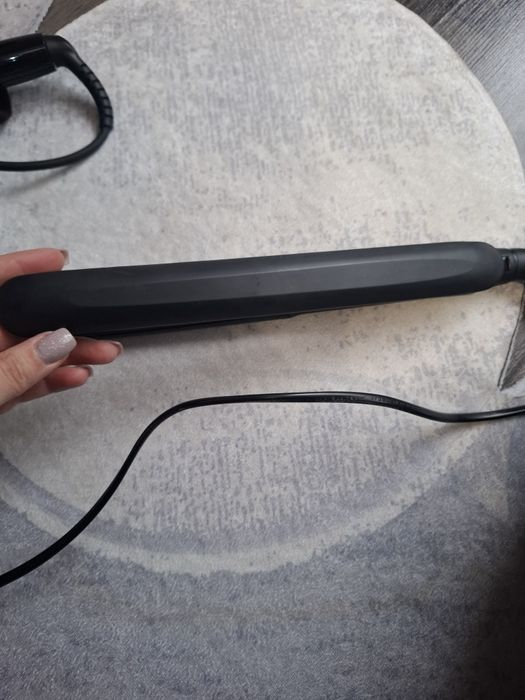 Преса за коса, подходяща за изправяне и къдрици