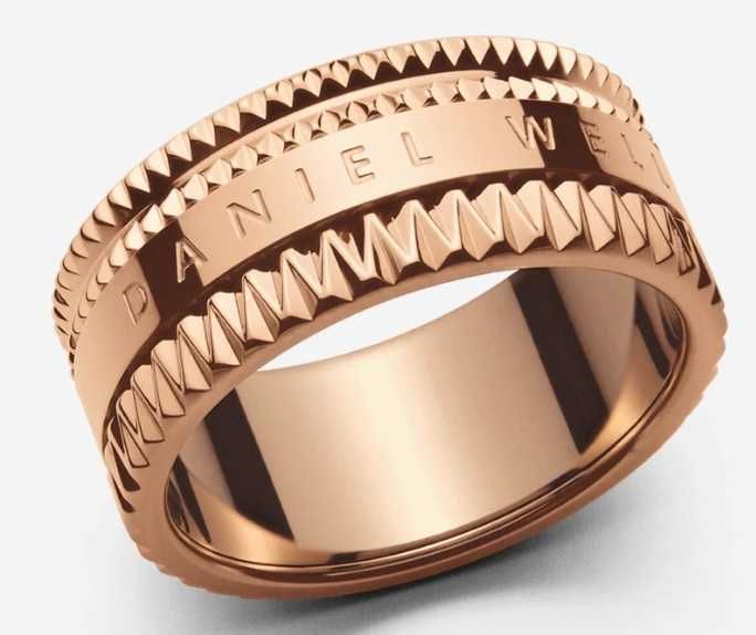 Inele Elevation Ring DANIEL WELLINGTON Rose Gold/Silver NOI!