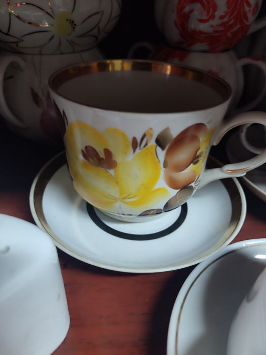 Чайные пары. Блюдца.