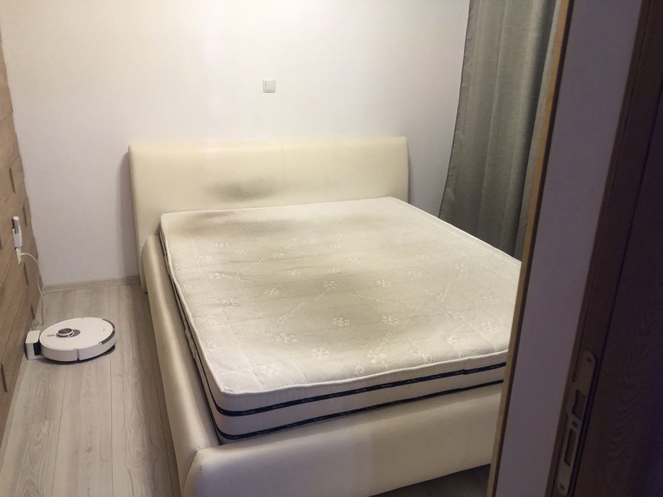 Спалня с матрак кожена 220 ЛЕВА